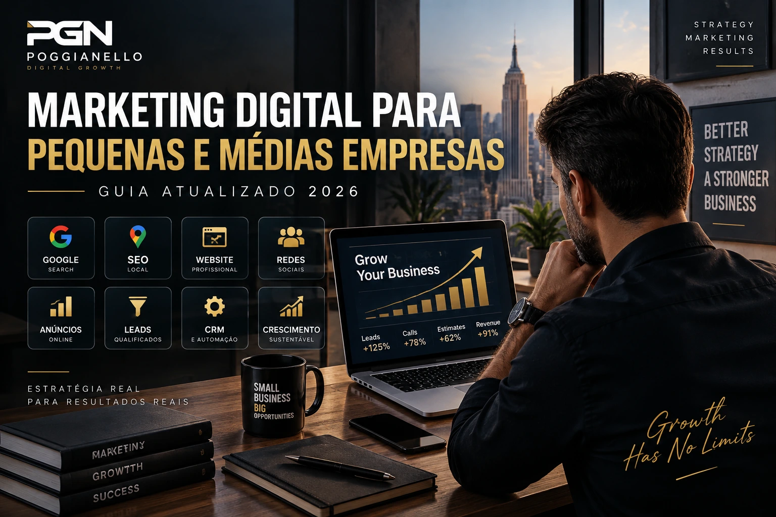 Marketing digital para pequenas e médias empresas em 2026